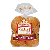 Brownberry&nbsp;Sandwich Buns&nbsp;Select Wheat 8 Ct Full-Size Picture